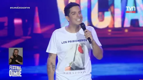 Vicho Viciani le dio el vamos al Olmué 2024 y no desentonó.
