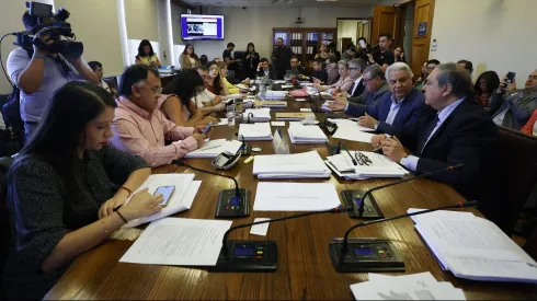 Comisión de Hacienda de la Cámara de Diputados discute y vota proyecto de reforma previsional, que incluye el Autopréstamo (19 de enero de 2024).
