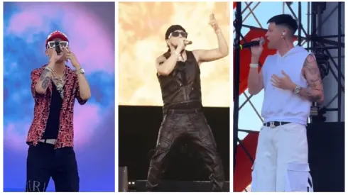 Yandel estuvo presente en el gran evento musical. 
