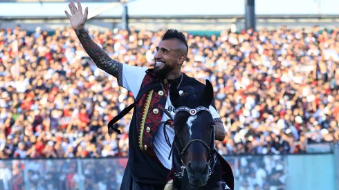 Presentación masiva de Arturo Vidal en su regreso a Colo Colo.
