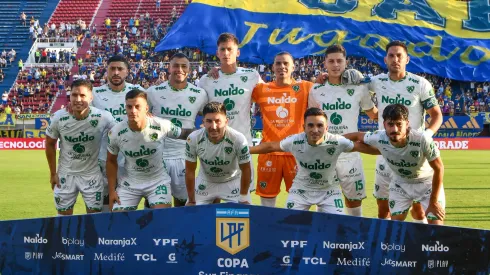 Iván Morales fue titular con Sarmiento de Junín ante Boca Juniors.
