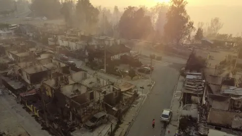 Incendios en la zona centro sur del país
