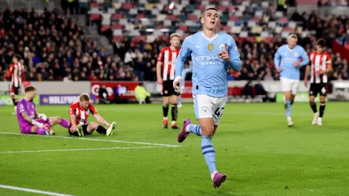 Phil Foden clave en la victoria de Manchester City al Brentford.
