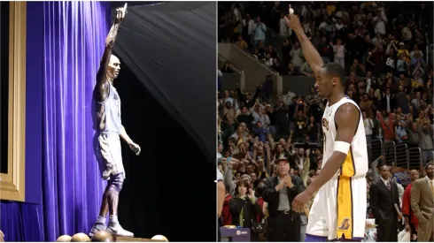 Kobe Bryant tiene su estatua en el Staples Center de Los Ángeles.
