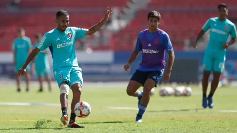 La U entrenó en el Nacional en la víspera del partido contra Cobresal
