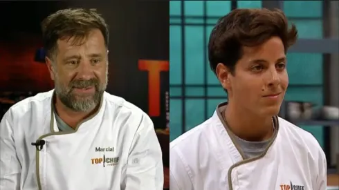 El actor y el estudiante protagonizaron tenso momento en Top Chef VIP.
