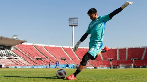 La U ya entrenó antes de la suspensión del duelo ante Cobresal.
