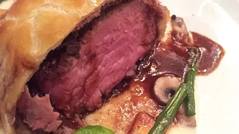 Receta de filete wellington paso a paso.
