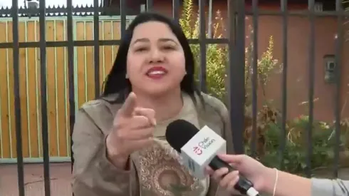Mujer venezolana reclama por fiscalización 
