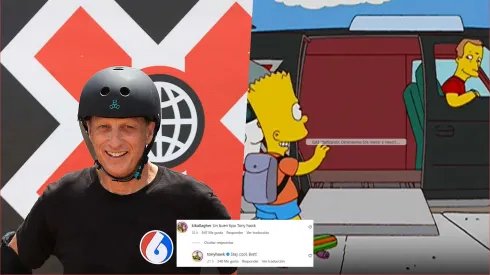 Tony Hawk y un divertido momento con usuaria chilena.
