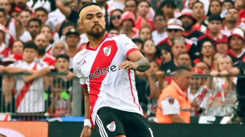 Paulo Díaz fue la gran figura de River en el Superclásico
