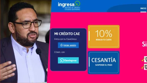 El Ministro de Educación se refirió al importante alza de deudores del CAE.
