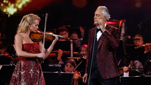 Andrea Bocelli arrasó en el Festival de Viña.
