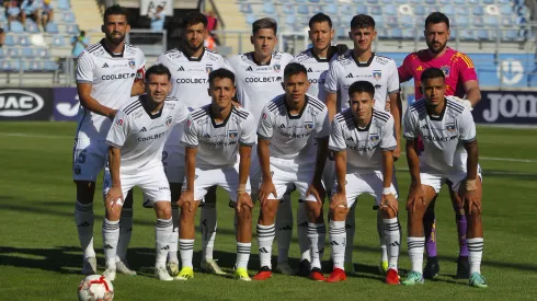 Colo Colo y la formación ante Godoy Cruz.
