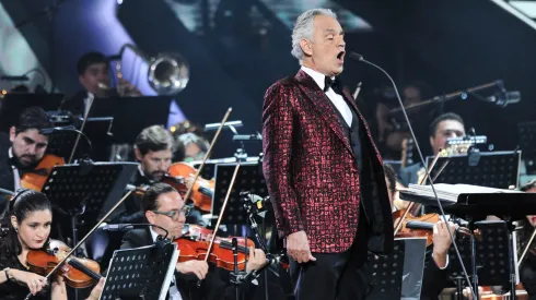 Andrea Bocelli enamoró al Fetsival de Viña del Mar.
