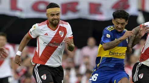 Paulo Díaz, capitán sin jineta de River Plate.
