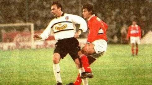 Colo Colo ante la UC en la Libertadores de 1997
