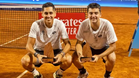 Tabilo y Barrios se quedaron con el dobles del Chile Open 2024.
