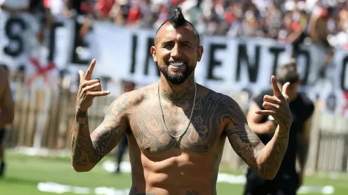 Arturo Vidal está "ready" para el Superclásico.
