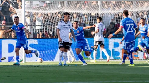 Se acabó la racha alba: la U le ganó a Colo Colo en el Monumental.
