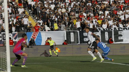 Alan Saldivia fue responsable en el gol de Universidad de Chile.
