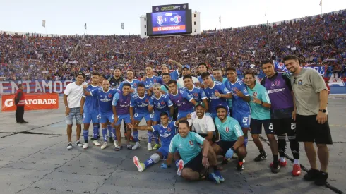 Universidad de Chile no logró el aforo completo del Estadio Nacional.
