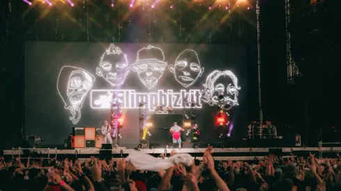 Así fue la presentación de Limp Bizkit en Lollapalooza. 
