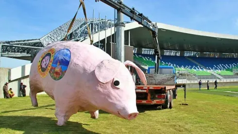El mítico porcino regresará a los estadios.
