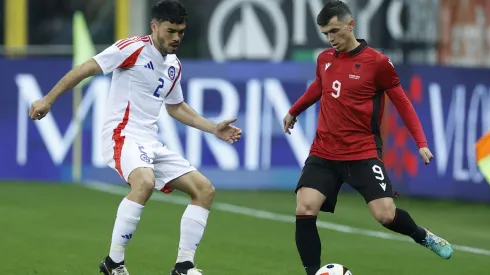 Gabriel Suazo fue titular en la victoria de la Roja ante Albania.
