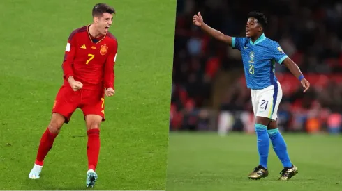 España y Brasil juegan un nuevo amistoso.
