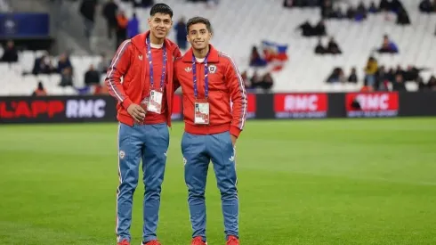 Darío Osorio y Lucas Assadi comparten en la Roja.
