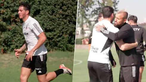 Castellani cumplió con su primer entrenamiento en Colo Colo
