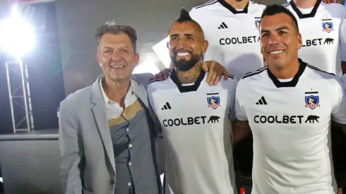 Aníbal Mosa quiere su tercer periodo como presidente de Colo Colo.
