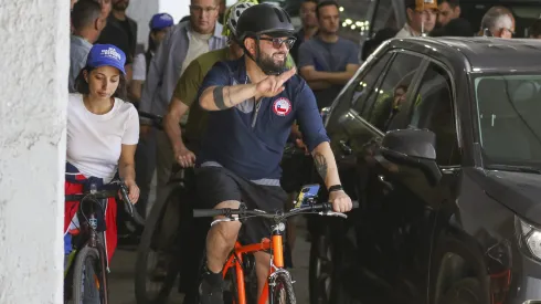 El Presidente de Chile participó de las actividades del Día del Deporte.
