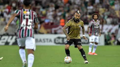 Vidal no pudo evitar la derrota de Colo Colo ante Fluminense
