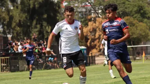 El delantero Nahuel Flores se sumó al fútbol joven de Colo Colo
