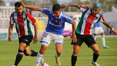 Palestino y la U se enfrentarán este domingo en La Cisterna.
