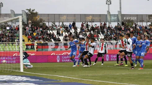 Gabriel Castellón encajó un gol sobre el final del partido.
