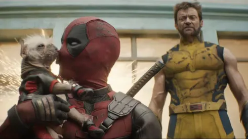 Deadpool y Wolverine juntos por primera vez.

