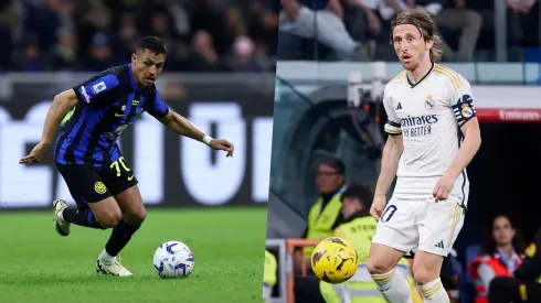 Alexis y Modric son dos de los cuatro campeones "Sub 35" de las cinco grandes ligas europeas
