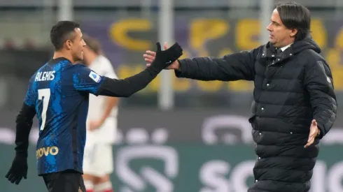 Alexis Sánchez y Simone Inzaghi, una relación particular en Inter de Milán.
