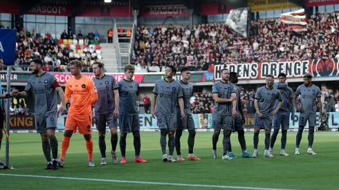 Darío Osorio poco pudo hacer en dura derrota del Midtjylland.
