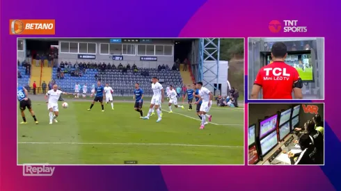 Guarello no duda: era penal para Huachipato contra la U.
