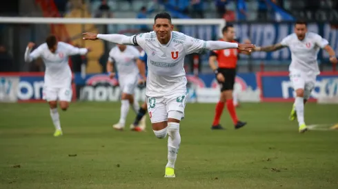 Cristián Palacios lleva seis goles por la U.
