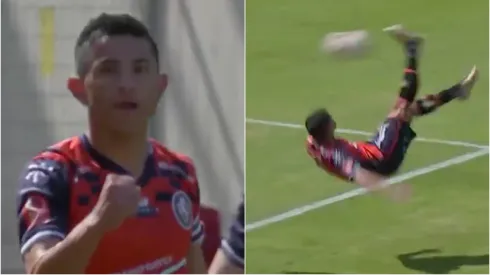 Felipe Flores se mandó un golazo ante Deportes Antofagasta.
