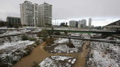 La nieve caerá en algunos sectores de la capital este martes 7 de mayo.
