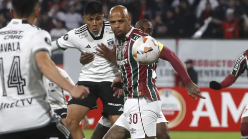 La curiosa reacción de Felipe Melo tras triunfo de Fluminense ante Colo Colo.
