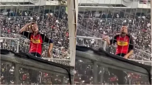 Hincha racista de Colo Colo fue difundido en redes

