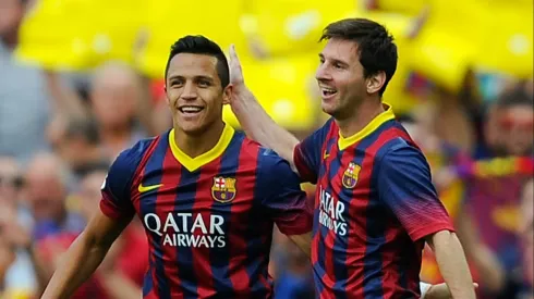 Messi y Alexis ya convivieron un buen tiempo en Barcelona.
