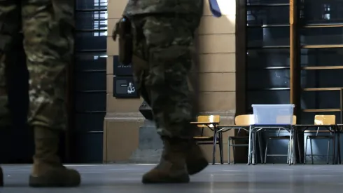 Militares y oficiales en el ojo de la polémica.
